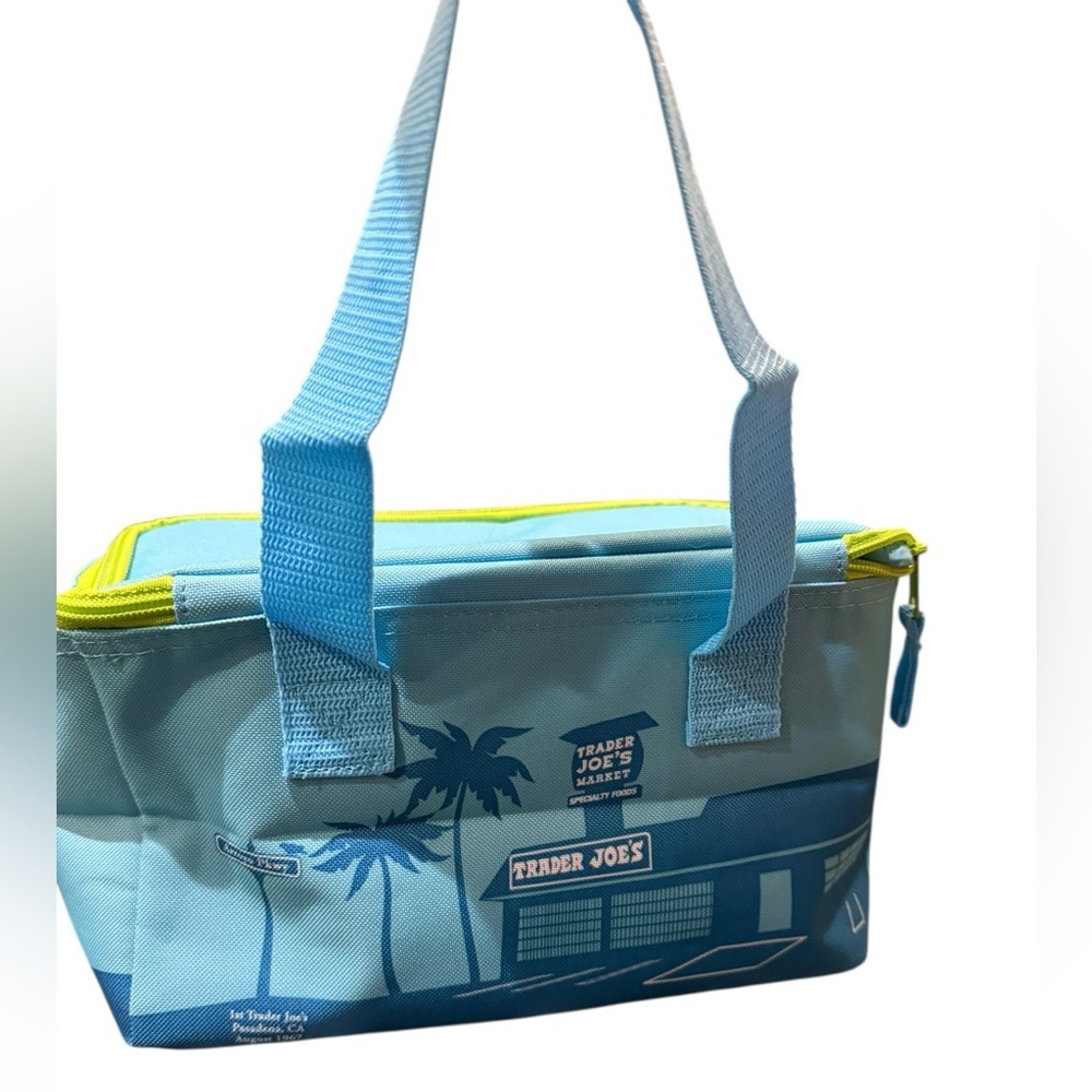 NWT Trader Joe's Blue Mini Insulated Lunch Bag